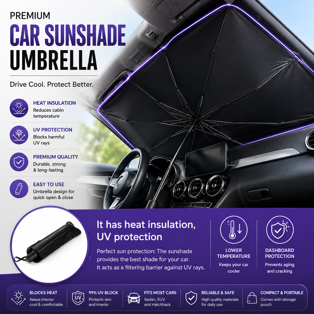 Car Windshield Sunshade Umbrella