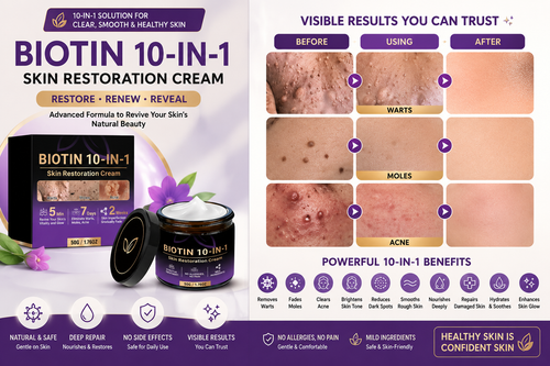 BIOTIN 10-IN-1 Skin Restoration Cream