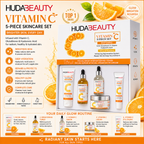 HUDA BEAUTY Vitamin C 5-Piece Skincare Set
