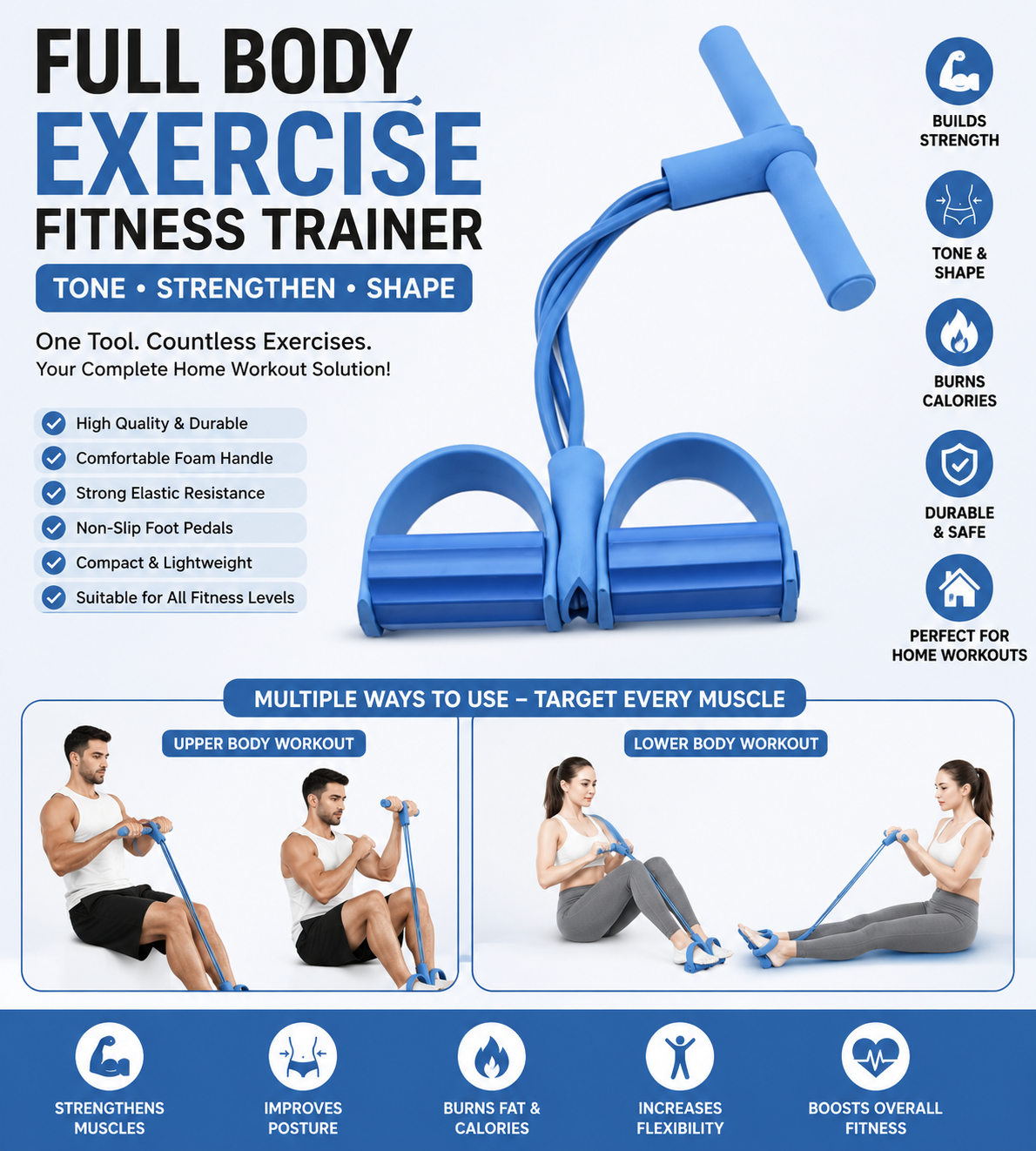 Full Body Exercise Fitness Trainer