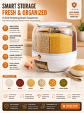 Grain Storage Container Dispenser 7 Ltr