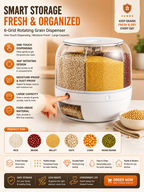 Grain Storage Container Dispenser 7 Ltr