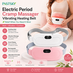 Electric Period Cramp Massager Vibrating Heating Belt
