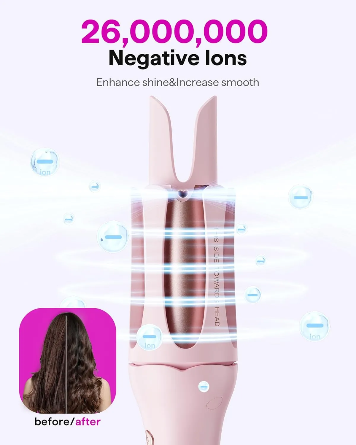 Automatic Rotating Hair Curler