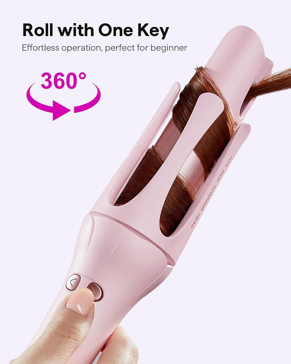 Automatic Rotating Hair Curler