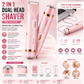 2 in 1 Dual Head Shaver Women