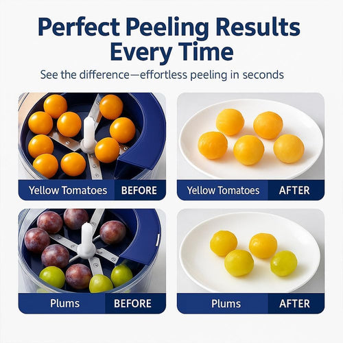 Automatic Fruit &amp; Garlic Peeler
