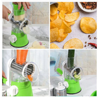 3-in-1 Manual Rotary Vegetable Slicer