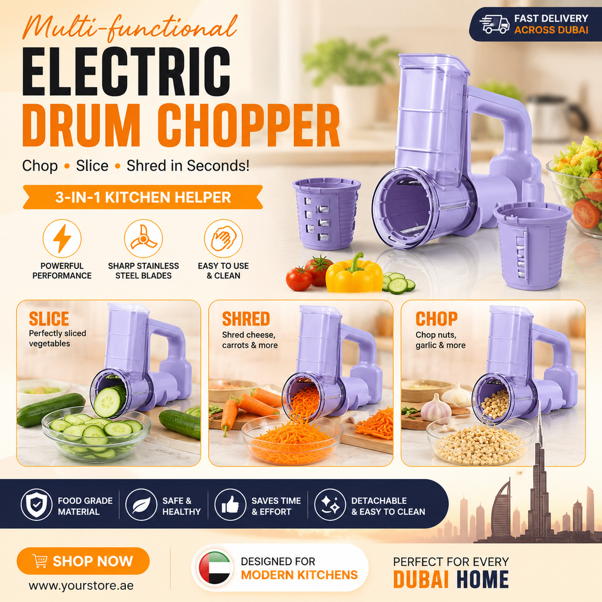 Electric Salad Makers Slicer