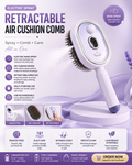 Electric Spray Retractable Air Cushion Comb