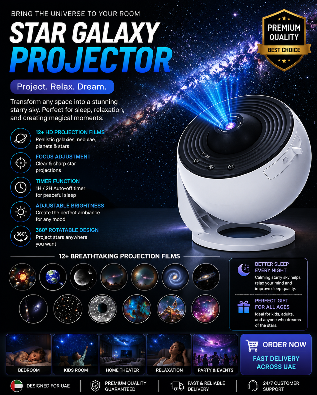 Planetarium Projector Night Light