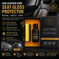 Car Leather Care Seat Gloss Protector