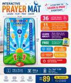 Educational Smart Prayer Mat for Kids