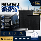 Retractable Car Window Sun Shades