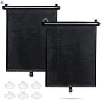 Retractable Car Window Sun Shades