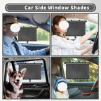 Retractable Car Window Sun Shades